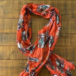 Floral/Skull Scarf